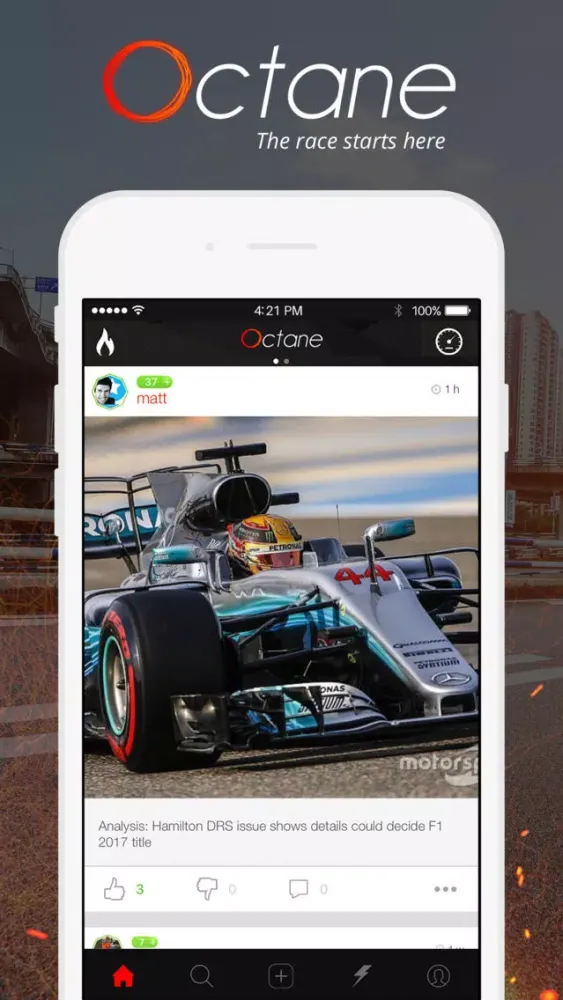 Octane - Race App スクリーンショット