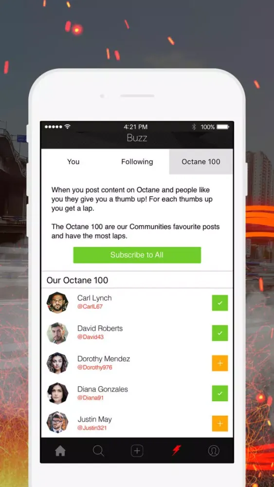 Octane - Race App スクリーンショット