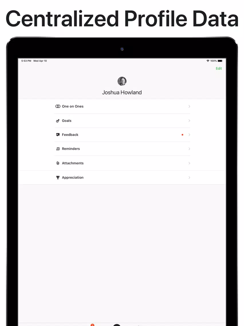 Align Leadership iPad  스크린샷