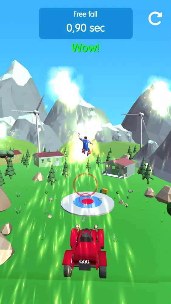 Sky fall land سکرین شاٹس