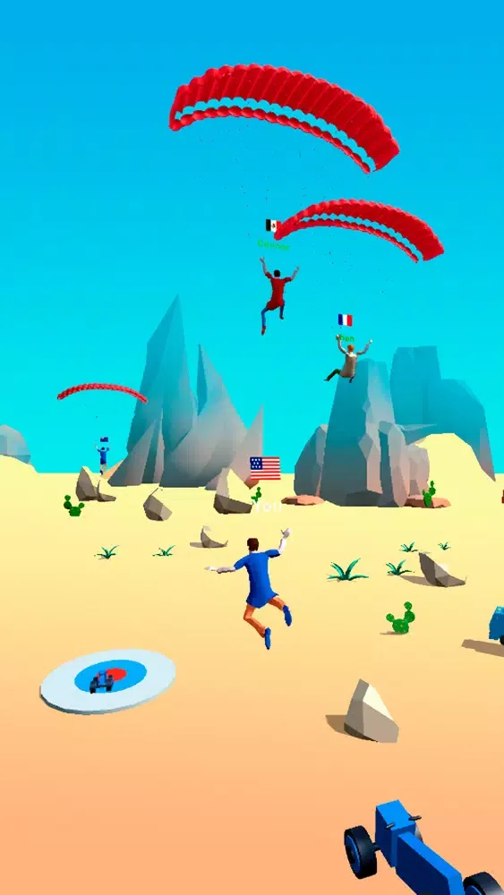 Zrzuty ekranu Sky fall land