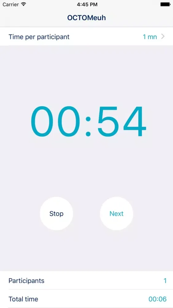 Ảnh chụp màn hình của OCTO Moo