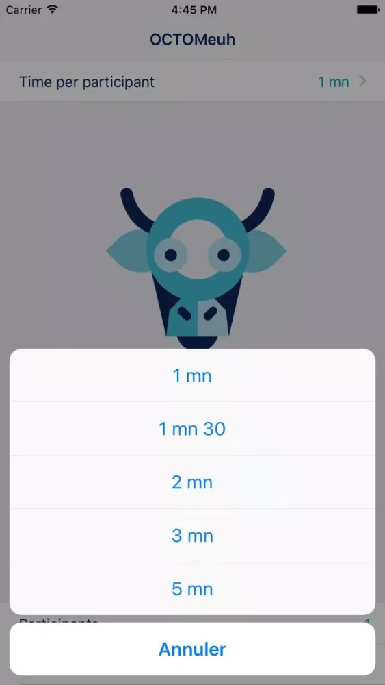 Ảnh chụp màn hình của OCTO Moo