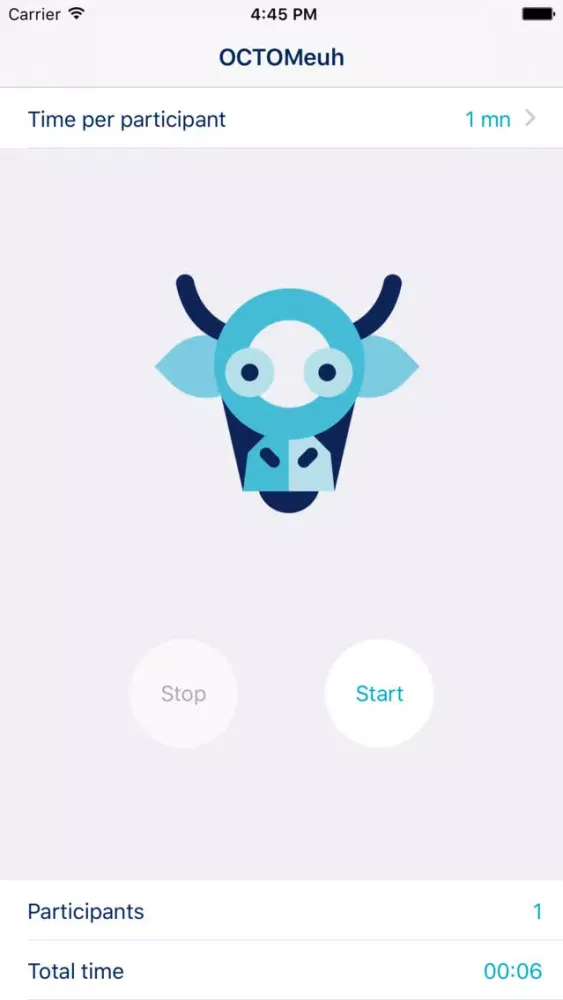 Ảnh chụp màn hình của OCTO Moo