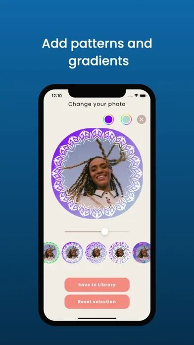 Tangkapan layar Avo - Social avatar creator