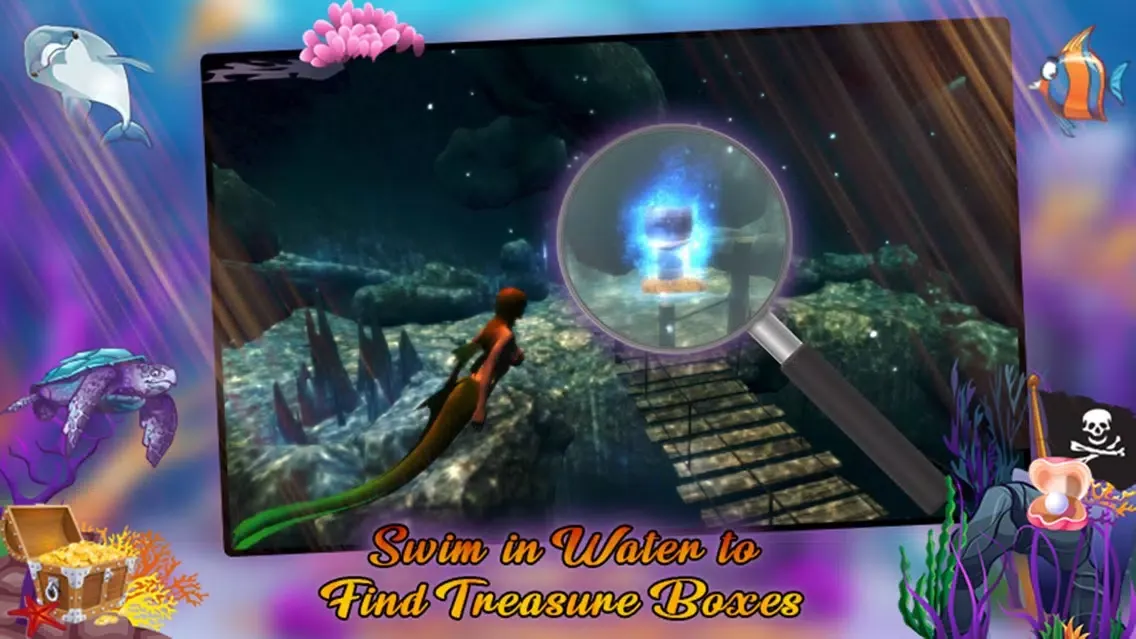 ภาพหน้าจอของ Mermaids Journey Hidden Object