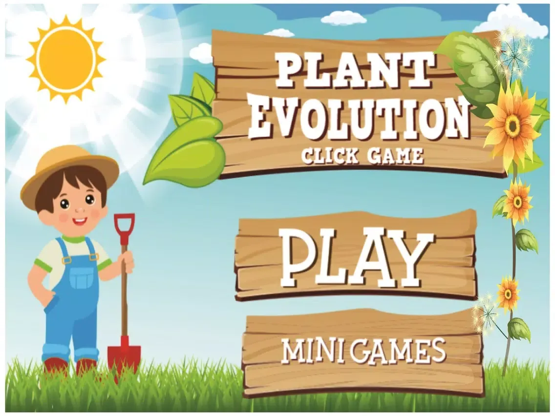 Plant Evolution Click Game iPad 应用截图