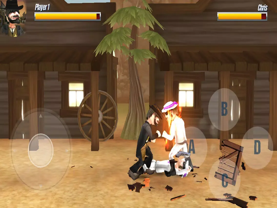 West Frontier Police Fighter iPad  سکرین شاٹس
