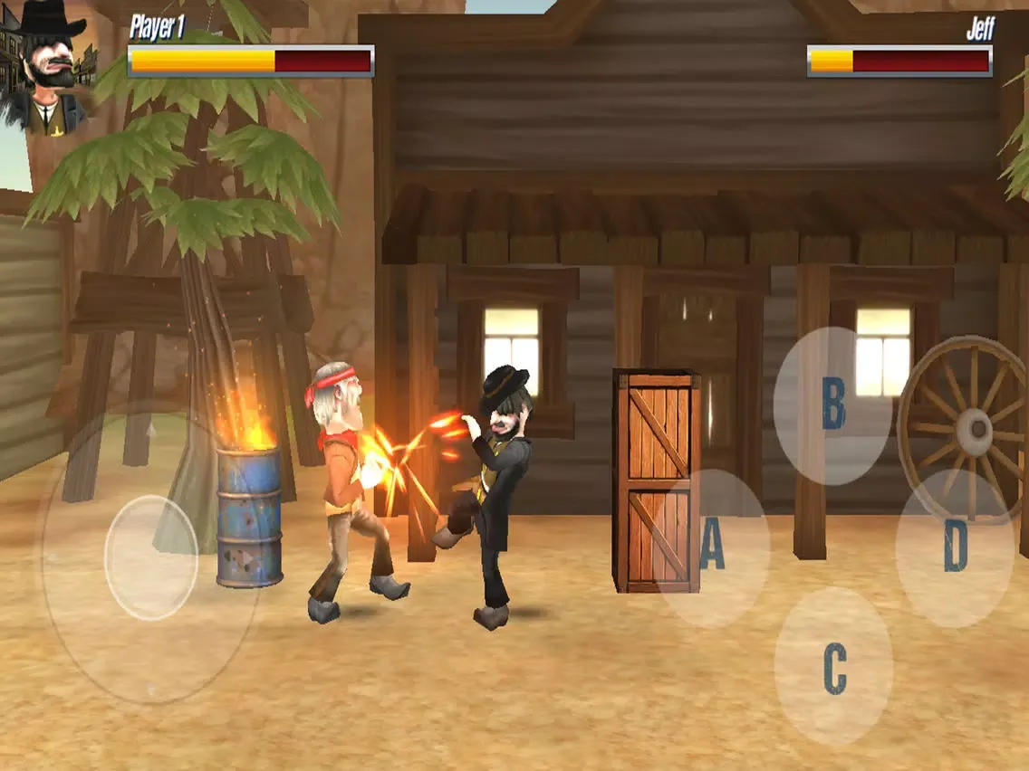 West Frontier Police Fighter iPad  سکرین شاٹس