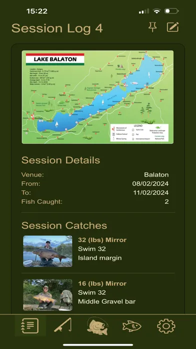 Ghillie - The Carp Fishing app স্ক্রিনশট