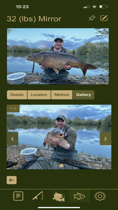 Ghillie - The Carp Fishing app স্ক্রিনশট