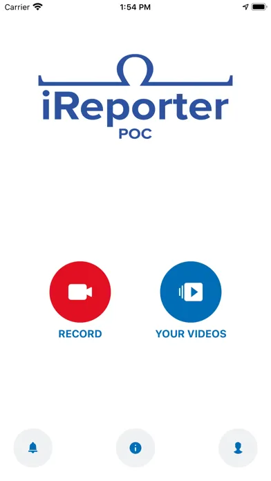Tangkapan layar Octopus iReporter POC