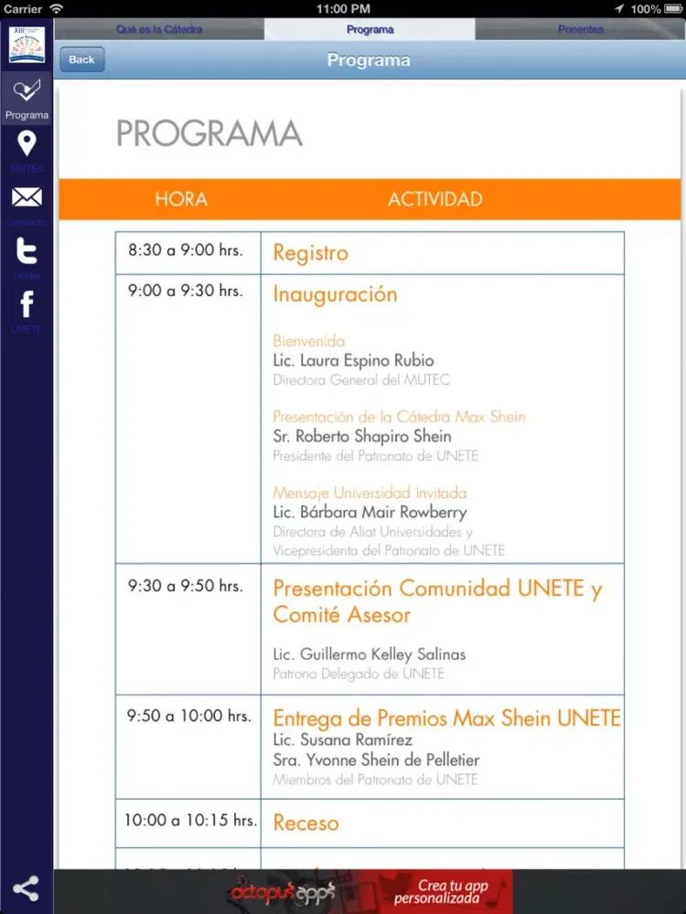 XIII Seminario Max Shein iPad  স্ক্রিনশট
