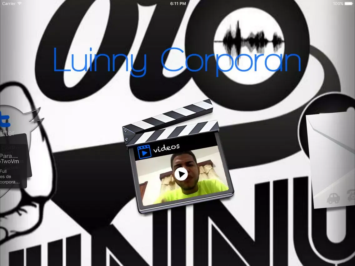 Tangkapan layar Luinny Corporan iPad 
