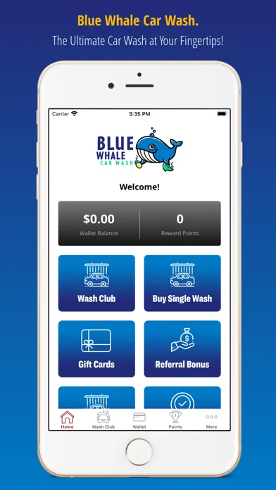 Tangkapan layar Blue Whale Car Wash