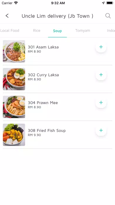 Octopus Delivery Screenshots
