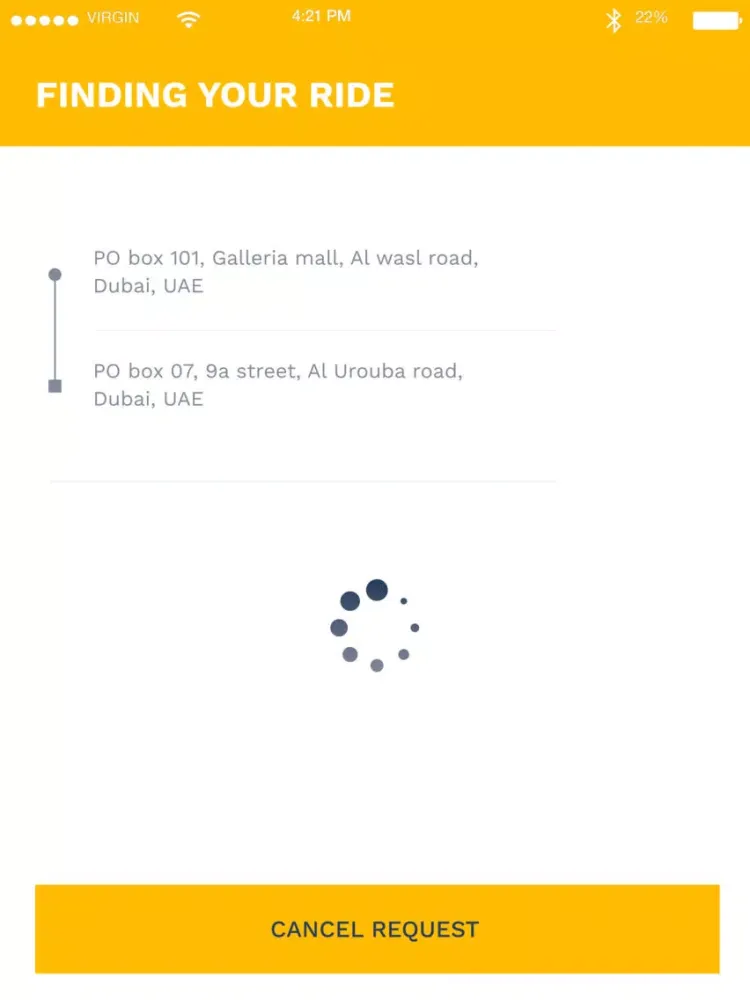 Screenshot di Octopus Taxi iPad 