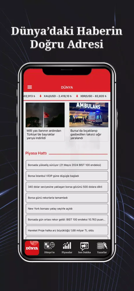 Dünya Gazetesi应用截图