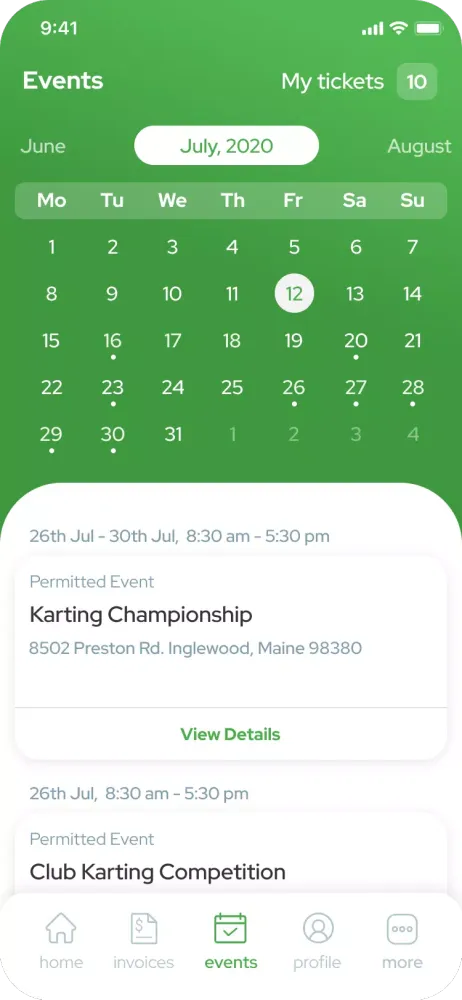Ảnh chụp màn hình của Karting Australia
