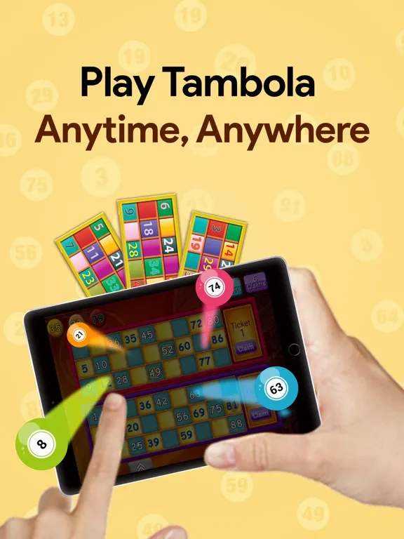 Capturas de tela do Octro Tambola Housie Online iPad 