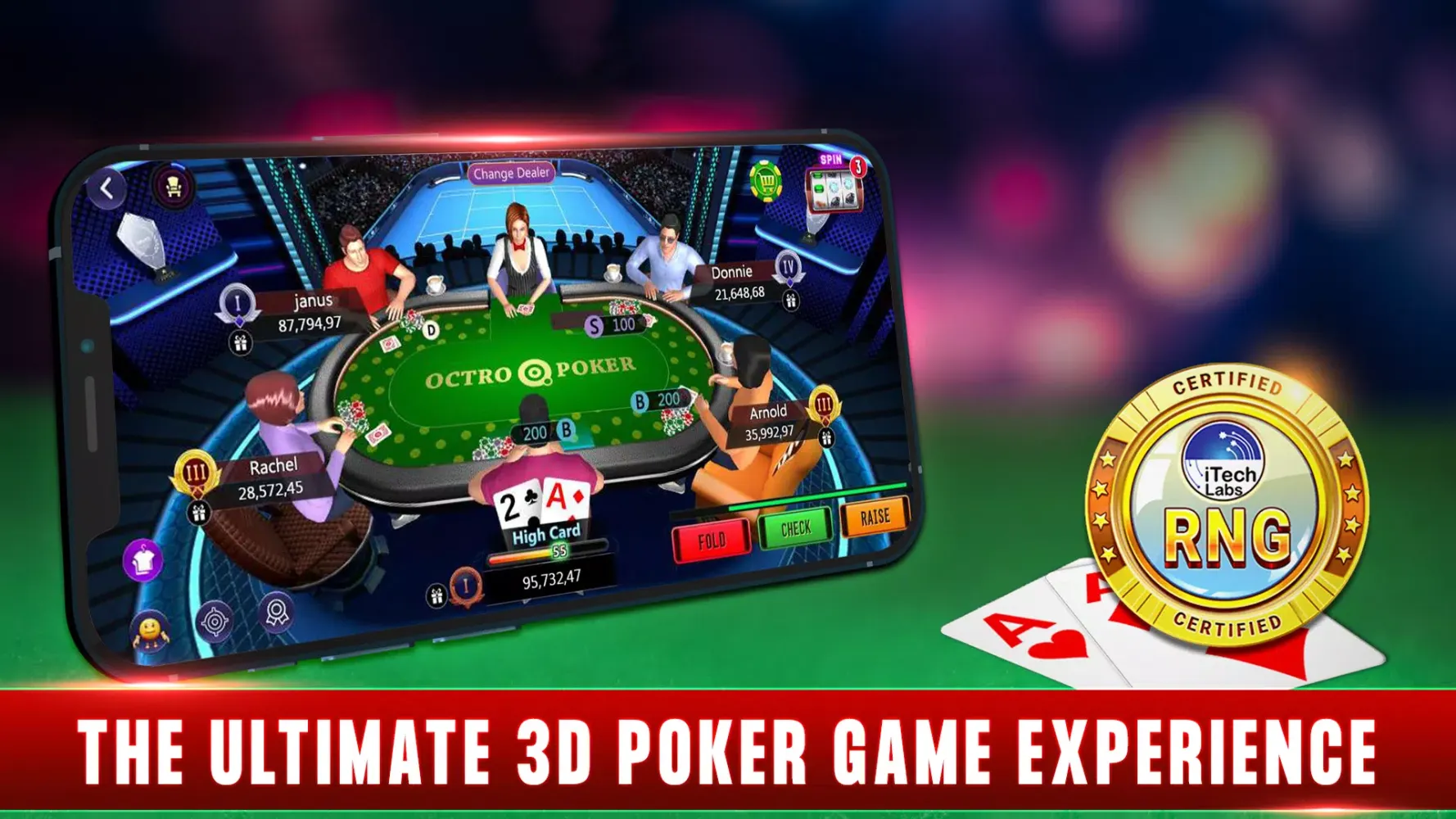 Ảnh chụp màn hình của Octro Poker
