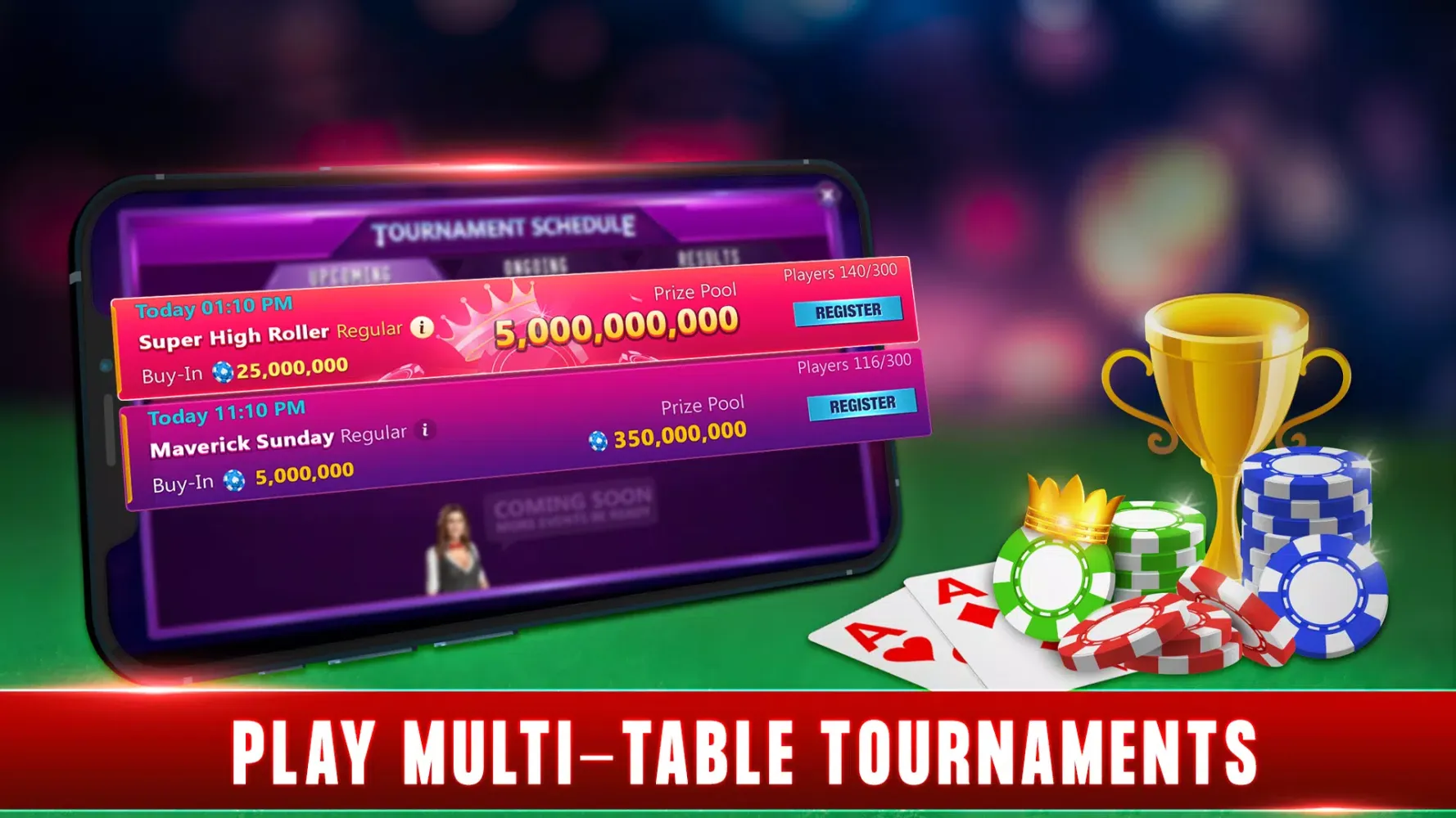 Ảnh chụp màn hình của Octro Poker