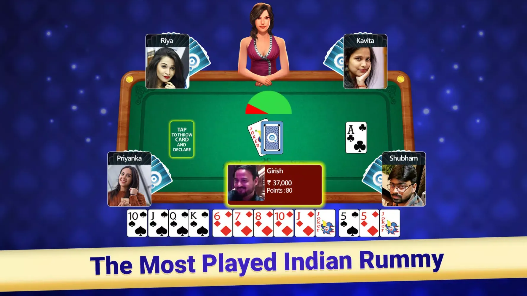ภาพหน้าจอของ Indian Rummy -Teen Patti Rummy