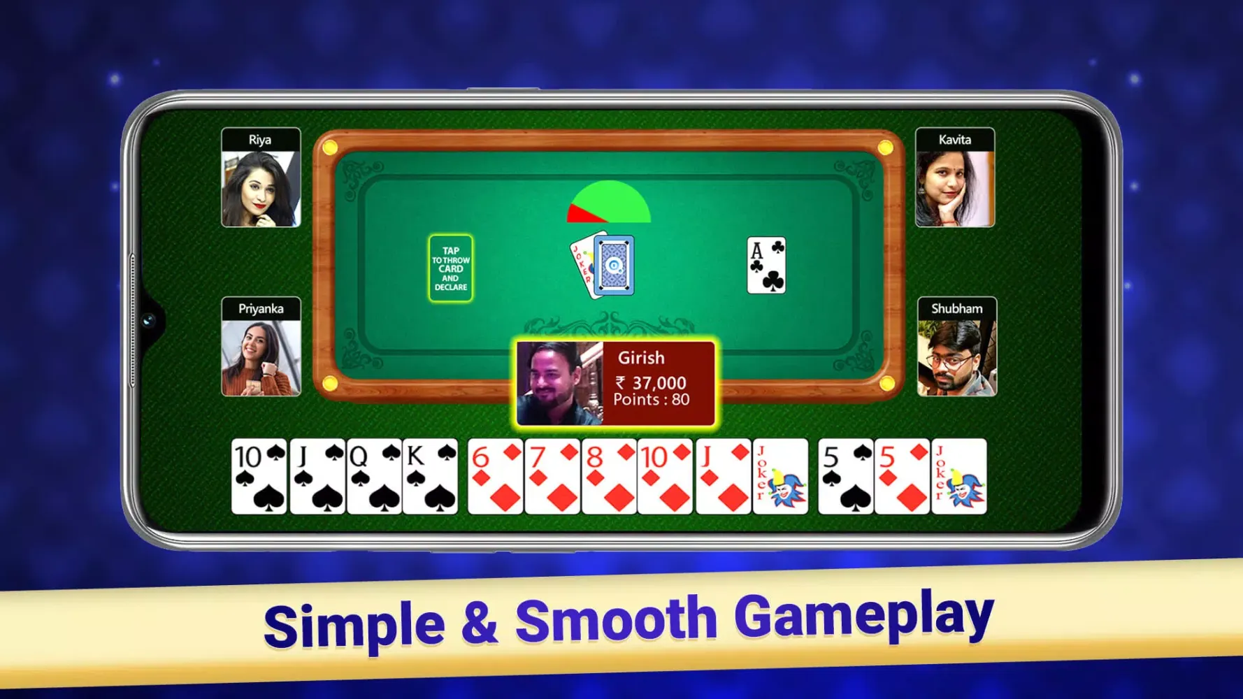 ภาพหน้าจอของ Indian Rummy -Teen Patti Rummy