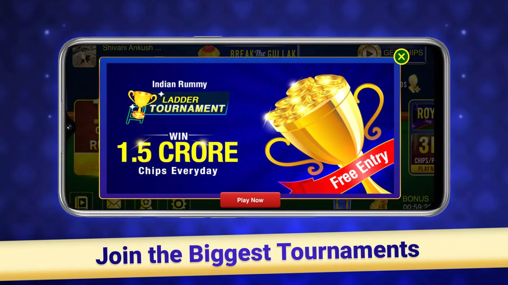ภาพหน้าจอของ Indian Rummy -Teen Patti Rummy