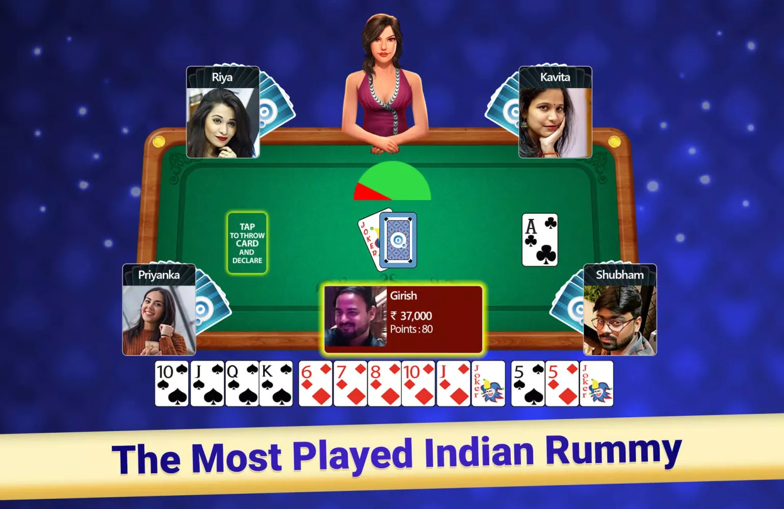 ภาพหน้าจอของ Indian Rummy -Teen Patti Rummy