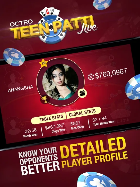 Teen Patti Live! iPad 应用截图