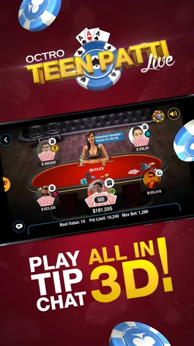 Teen Patti Live!应用截图