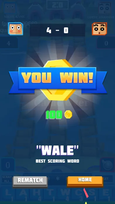 Tangkapan layar War Of Words