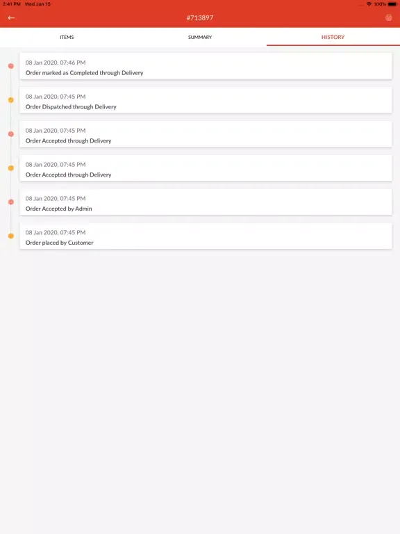 ภาพหน้าจอของ Octopus Merchants iPad 