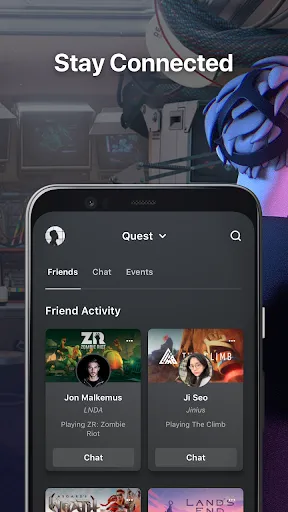 Capturas de pantalla de Meta Quest