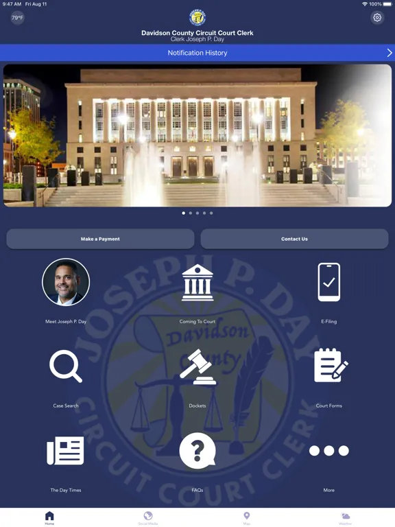 تصاویر Circuit Clerk Davidson Co. TN iPad 