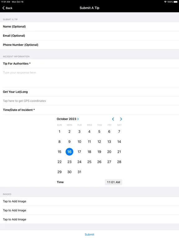 Randolph County Sheriff IL iPad  স্ক্রিনশট