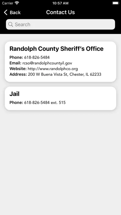 Randolph County Sheriff IL স্ক্রিনশট