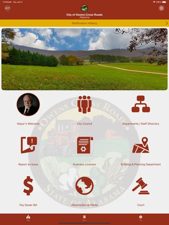Screenshot di Owens Cross Roads Alabama iPad 