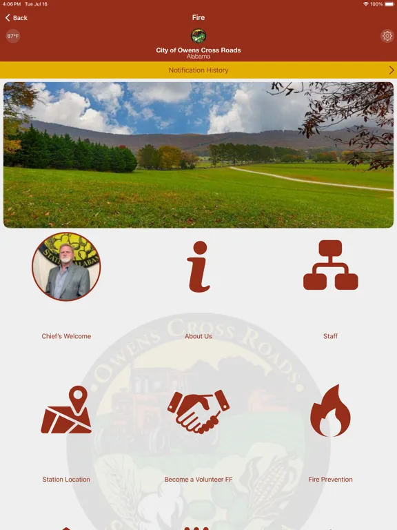 Screenshot di Owens Cross Roads Alabama iPad 