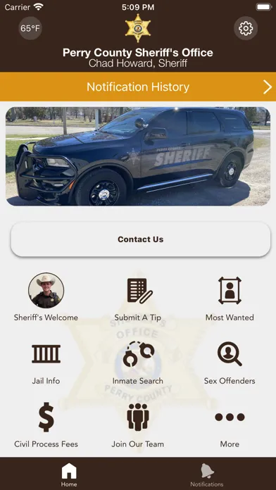 Perry County Sheriff Illinois 스크린샷