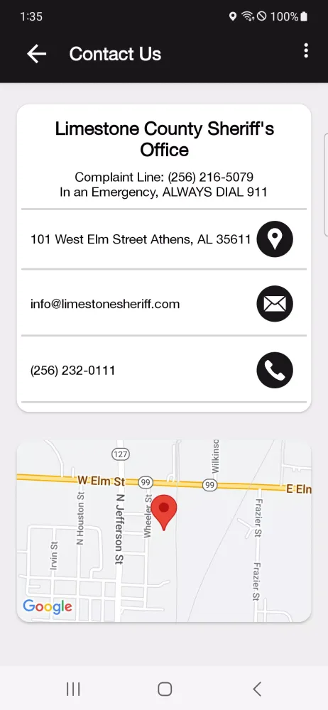 Limestone County Sheriff (AL) Screenshots