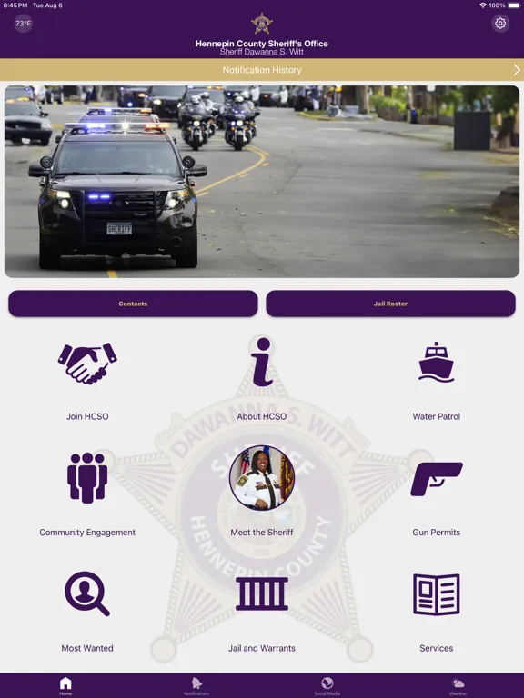 Hennepin Sheriff’s Office MN iPad  স্ক্রিনশট