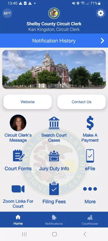 Shelby County Circuit Clerk IL स्क्रीनशॉट