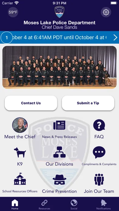 Moses Lake Police Dept WA Screenshots