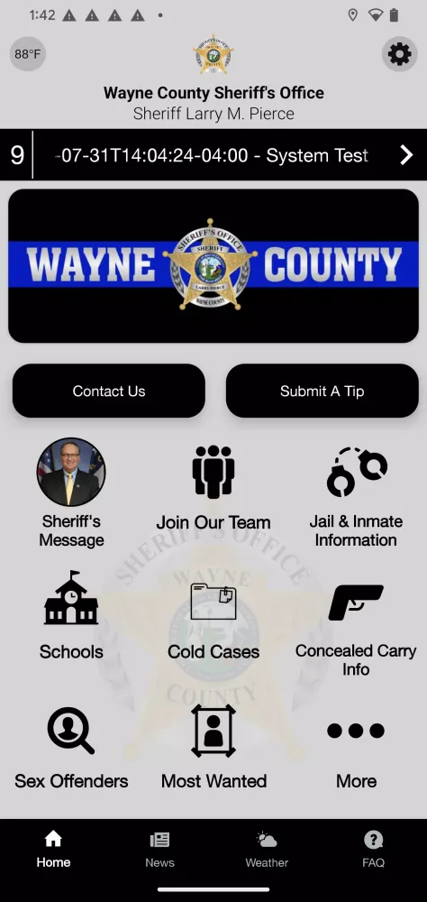 Wayne County Sheriff NC应用截图