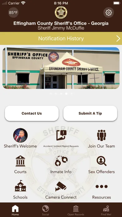Effingham County Sheriff GA Screenshots