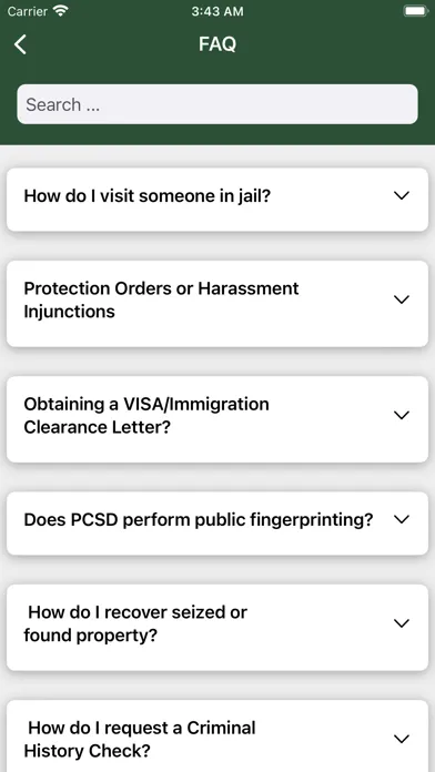 Pima County Sheriff's Dept স্ক্রিনশট