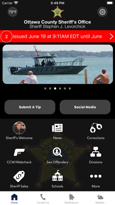 Ottawa County Sheriff's Office سکرین شاٹس