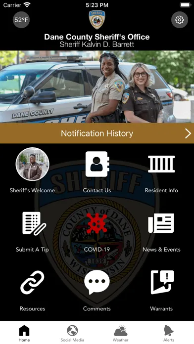 Dane County Sheriff's Office 스크린샷